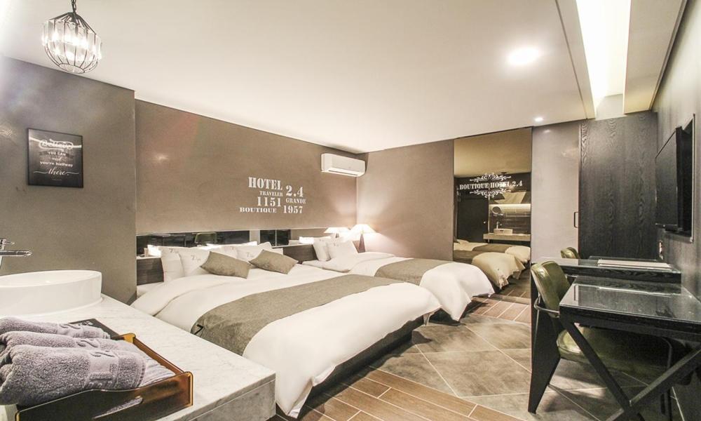 Jamsil 2.4 Hotel Seoul Exteriör bild